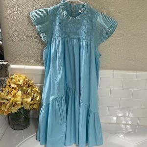 Love The Label Poppy Aqua Dress . New Never Worn . SZ M